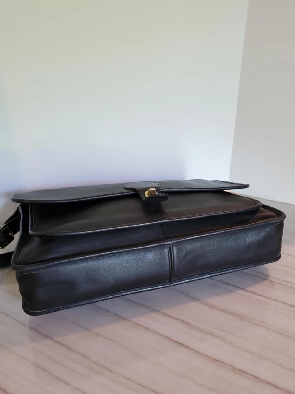 Vintage Coach Metropolitan Briefcase Black Leather 1994 | The Devil Wears Prada